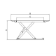 MRL-3000 رافعة مقصية متنقلة PEAK