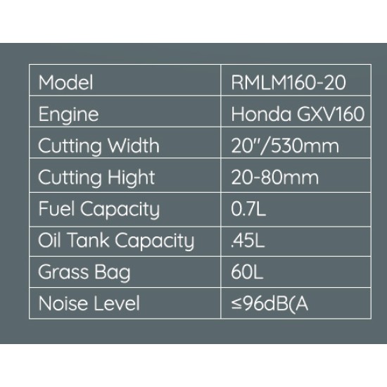 هوندا RMLM160-20-جزازة العشب