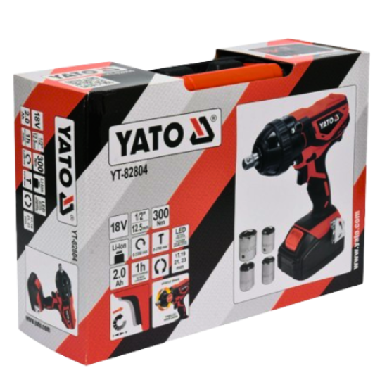 YATO YT-82804 - مفتاح ربط لا سلكي 18 فولت