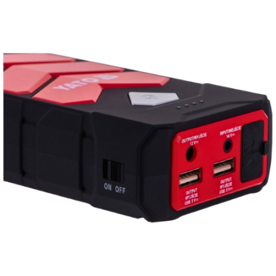 YATO YT-83081 - بنك طاقة احترافي مع جهاز Jump Starter